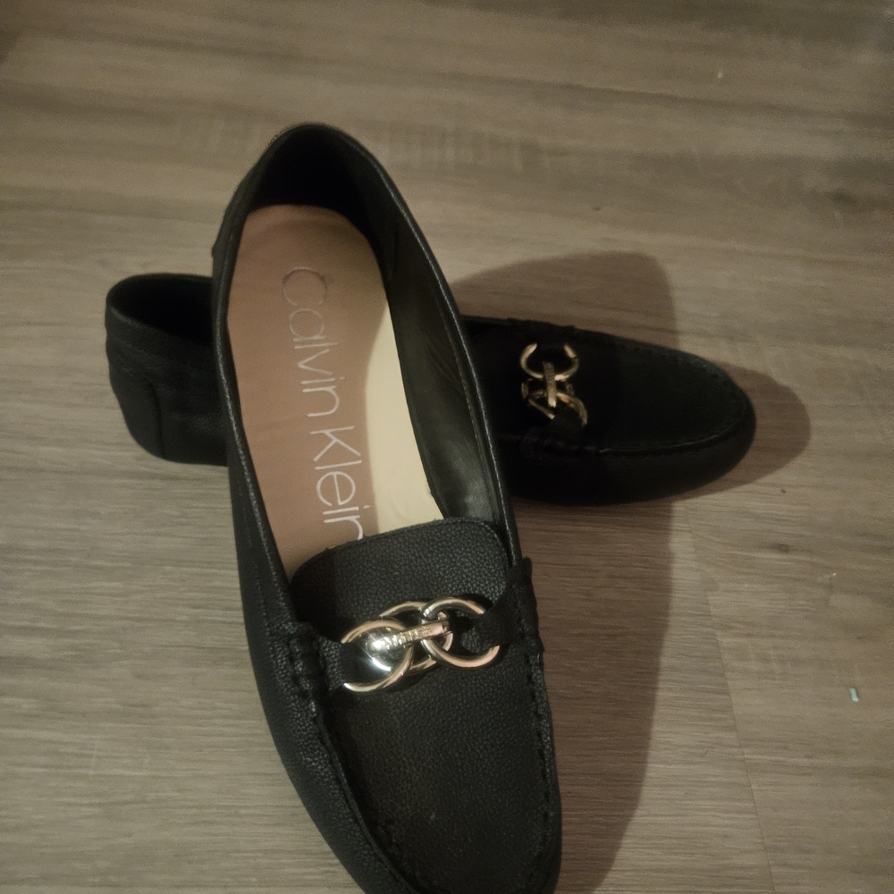 Calvin Klein Black Loafers